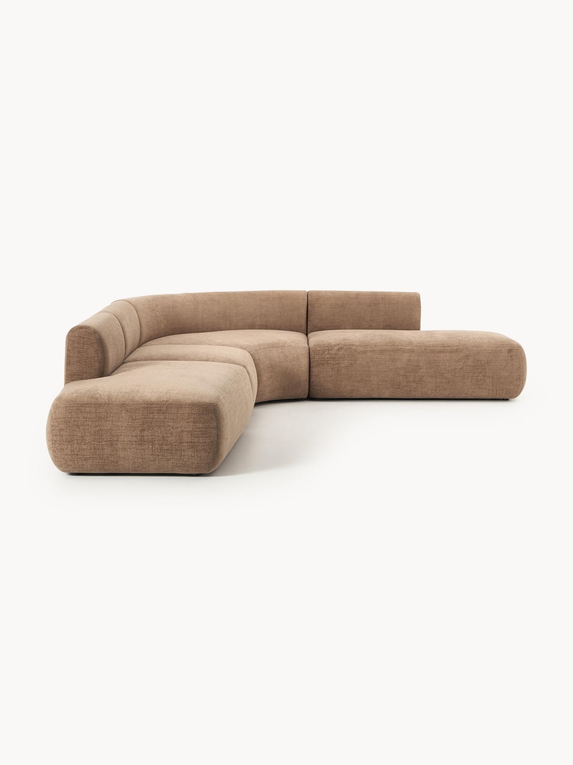 Sofia Modular Corner Sofa (4-seater) — Clay