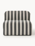 Wolke Striped Middle Module — Taupe