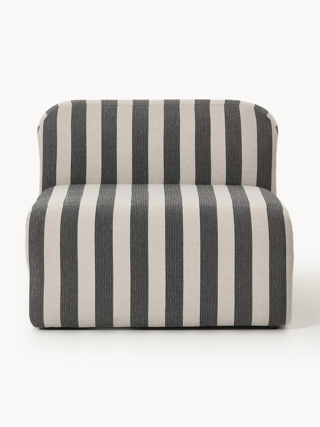 Wolke Striped Middle Module — Taupe