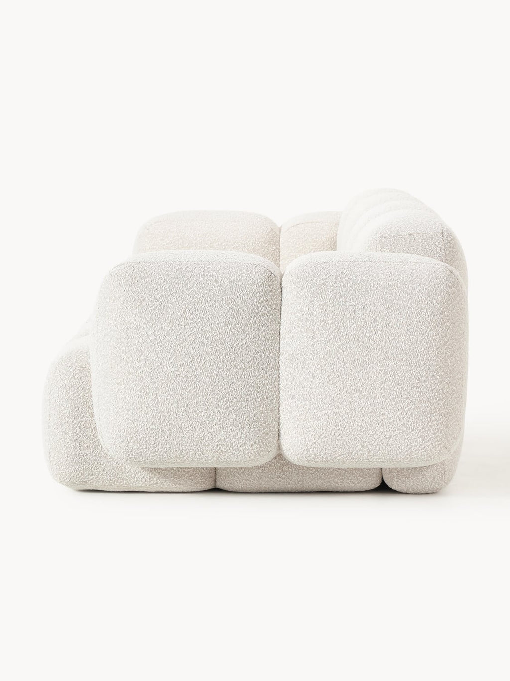Tayla Modular Sofa (3-seater) in Bouclé — Off-White