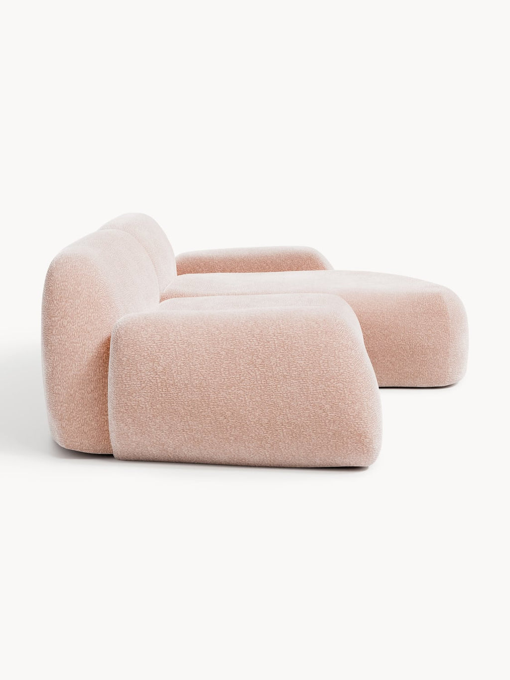 Wolke Modular Corner Sofa (3-seater) — Sand Beige