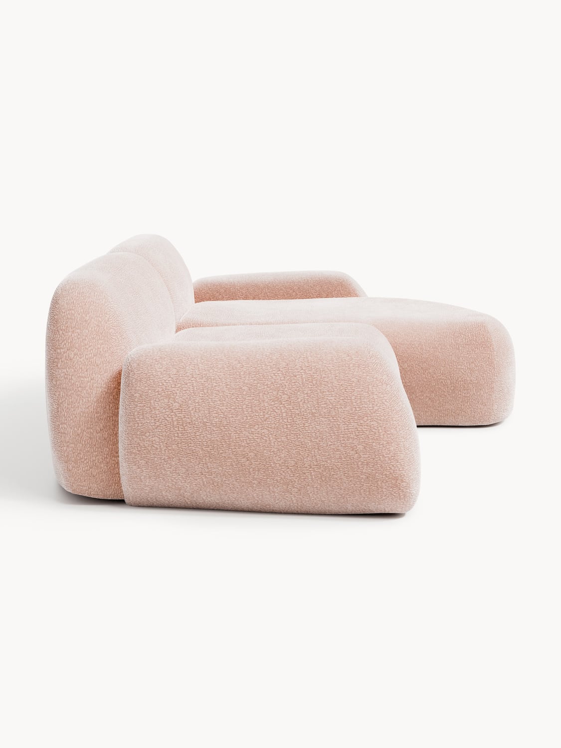Wolke Modular Corner Sofa (3-seater) — Sand Beige