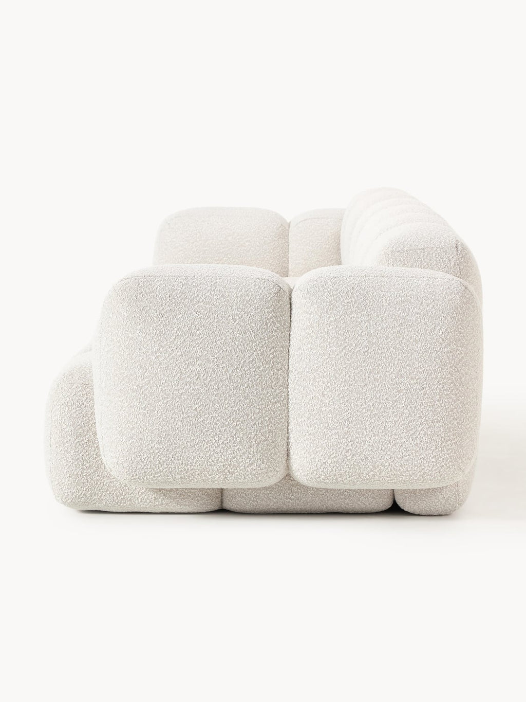 Tayla Modular Sofa (4-seater) in Bouclé — Off-White