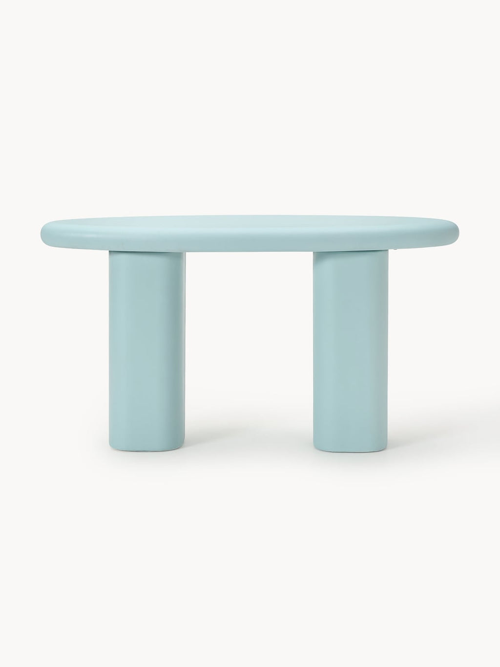 Anaya Indoor & Outdoor Console Table — Light Grey