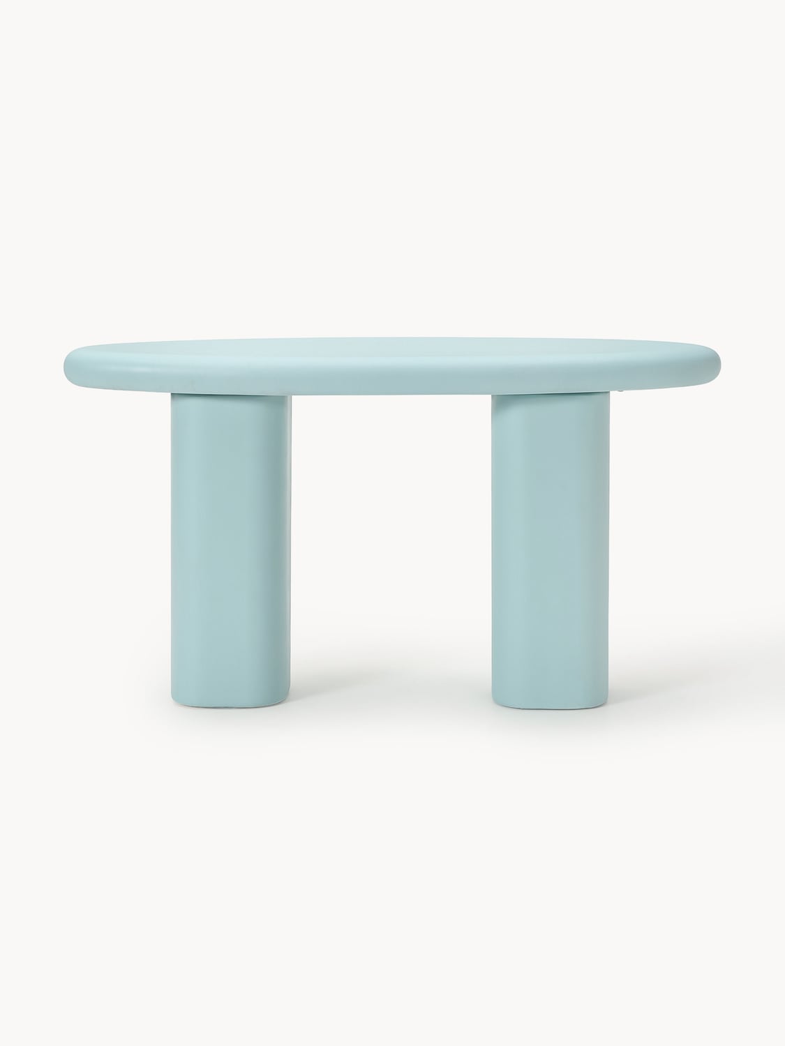 Anaya Indoor & Outdoor Console Table — Light Grey