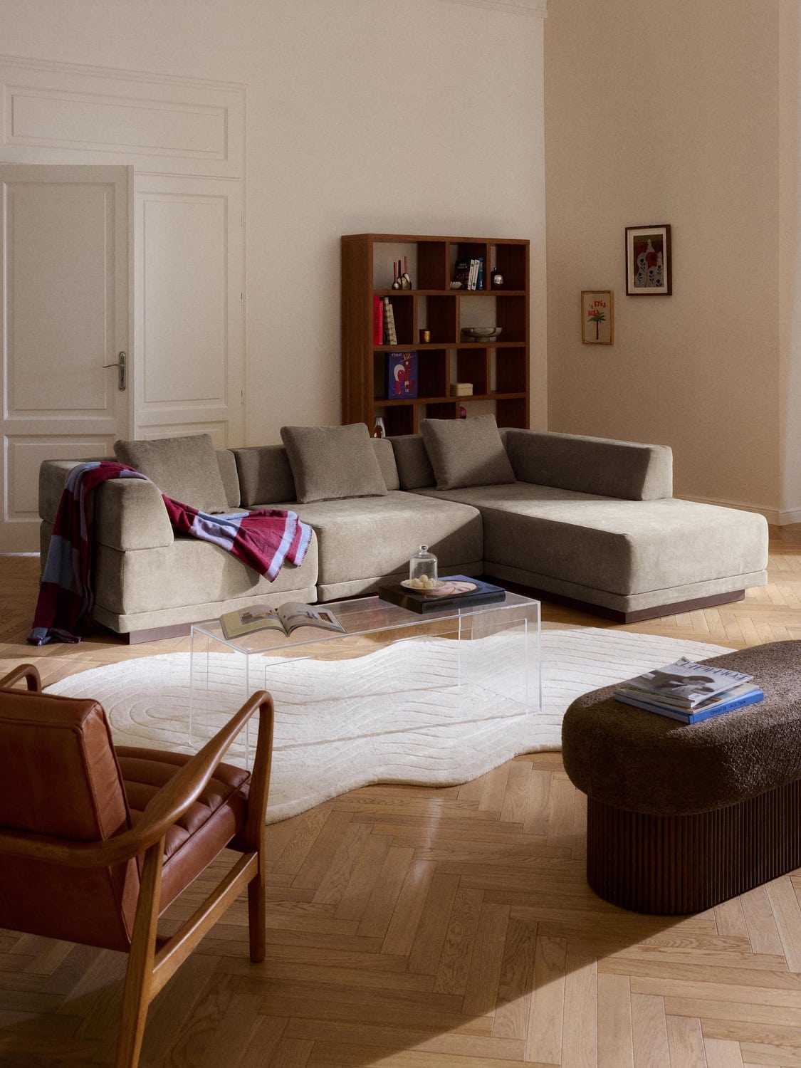 Colin Ottoman Corner Module — Taupe
