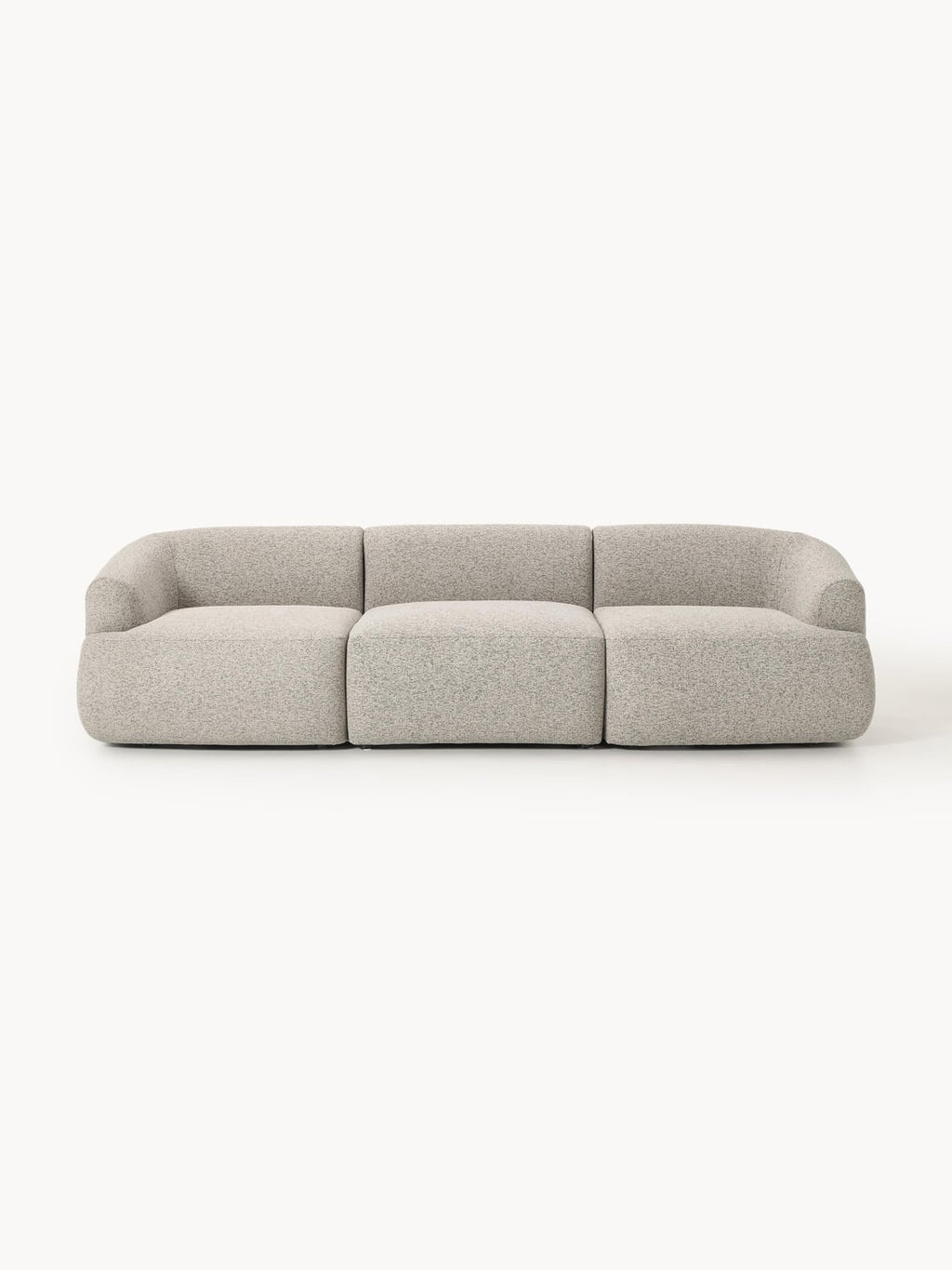 Sofia Modular Bouclé Sofa (3-seater) — Sand Beige