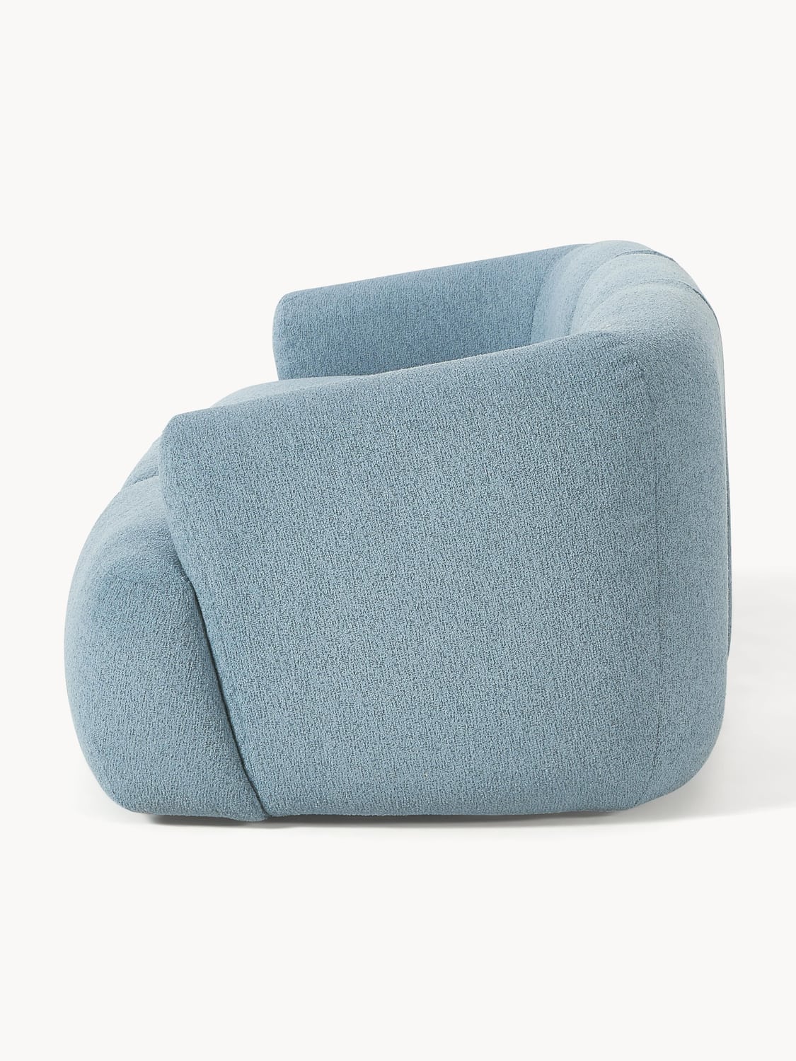 Sofia Modular Bouclé Sofa (3-seater) — Grey