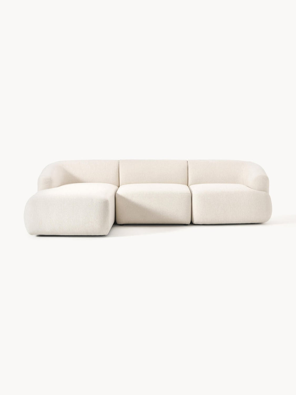 Sofia Modular Corner Sofa (3-seater) — Blush