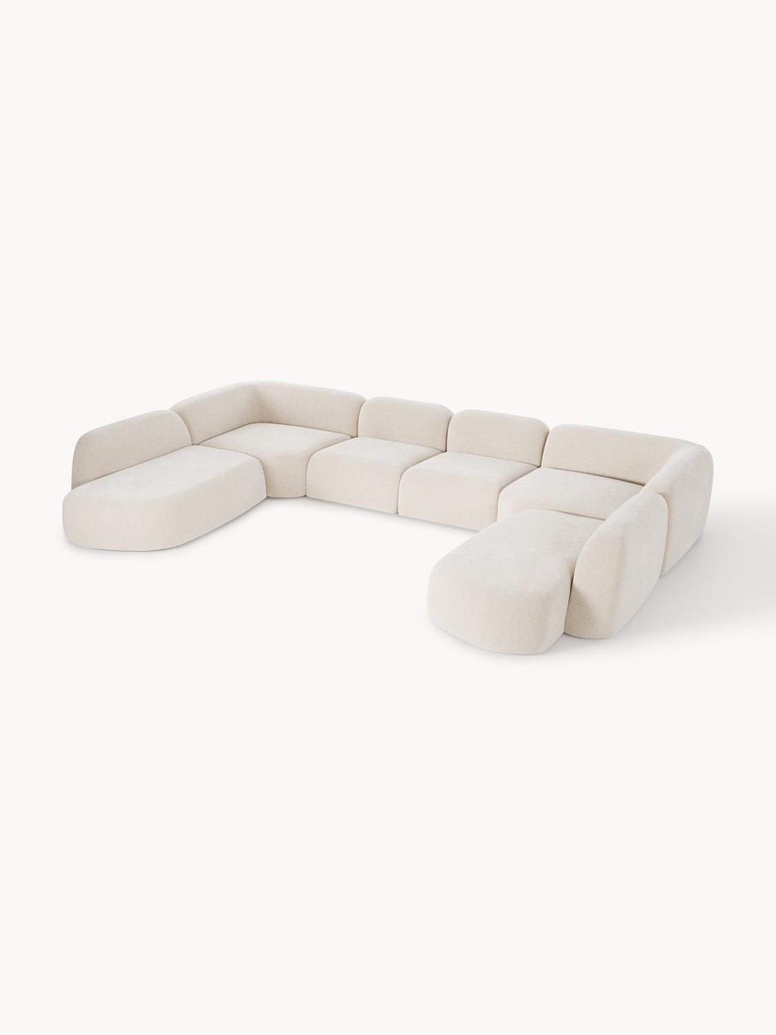Wolke Modular XL Sofa — Off-White