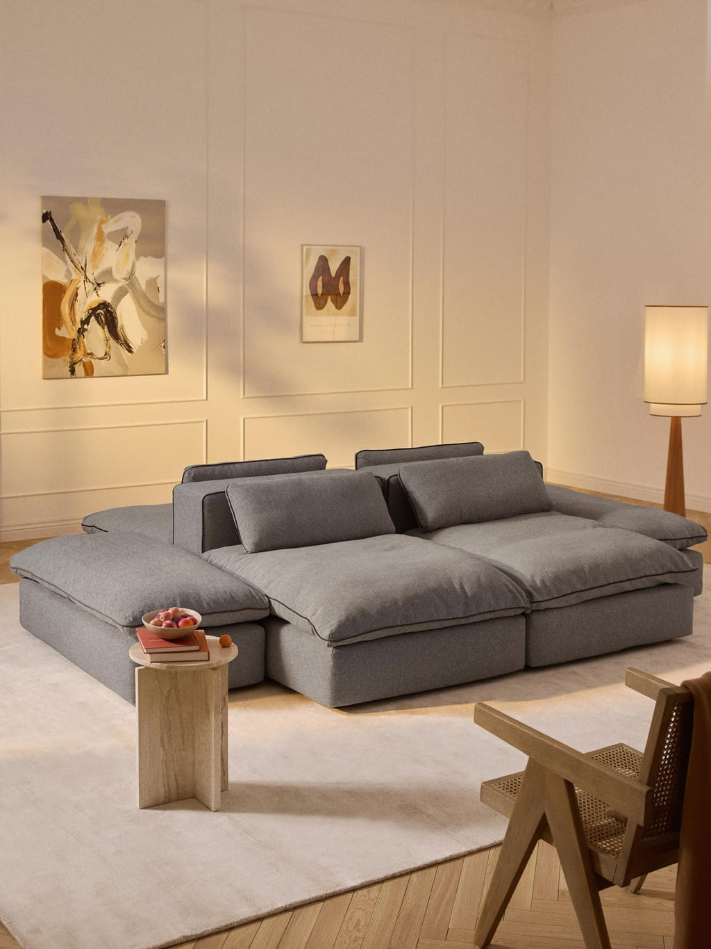 Felix Modular XL Sofa — Taupe