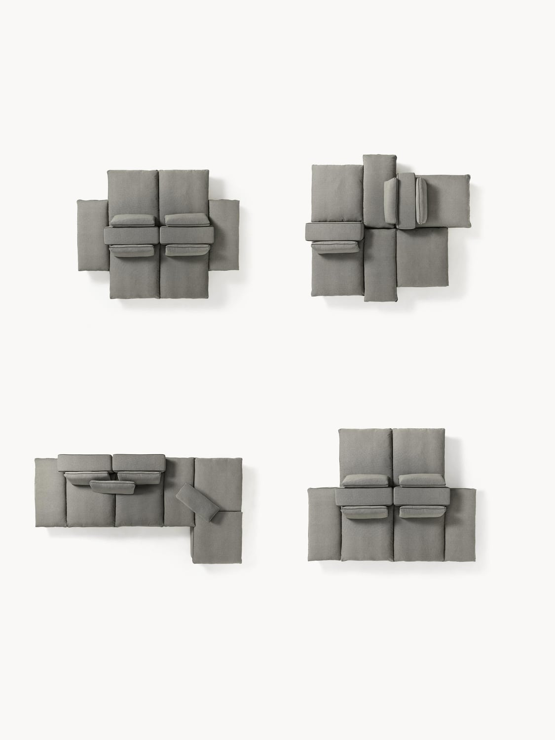 Felix Modular XL Sofa — Taupe