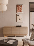 Pierce Sideboard in Oak — Warm Grey