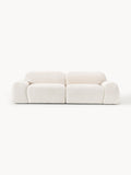 Wolke Modular Teddy Bouclé Sofa (3-seater) — Off-White