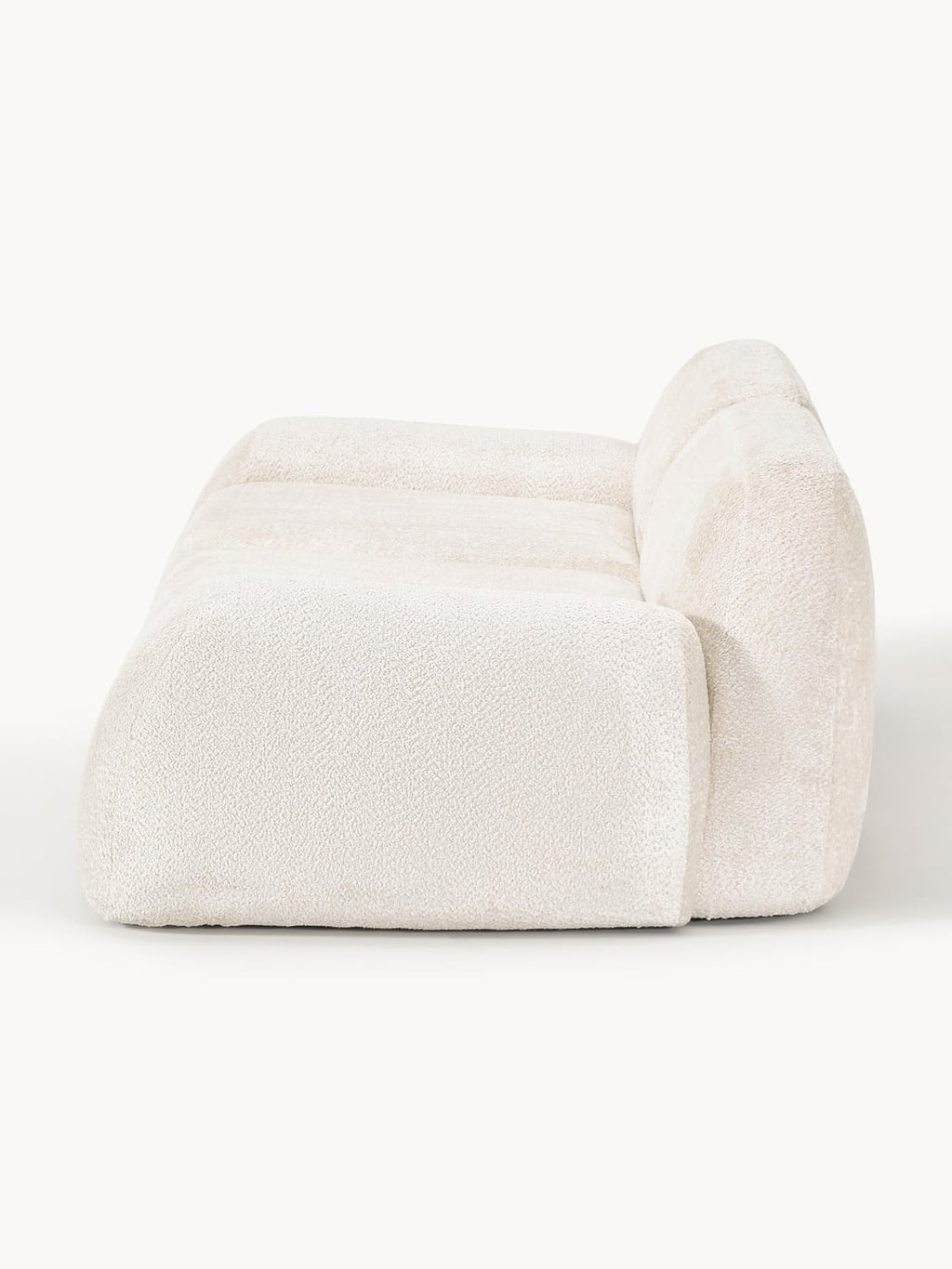Wolke Modular Teddy Bouclé Sofa (3-seater) — Off-White