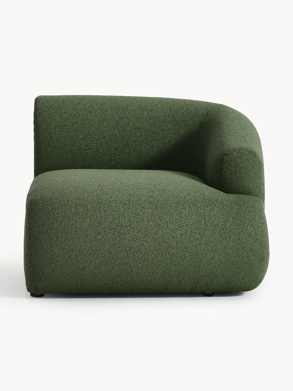 Sofia Bouclé Corner Module — Anthracite