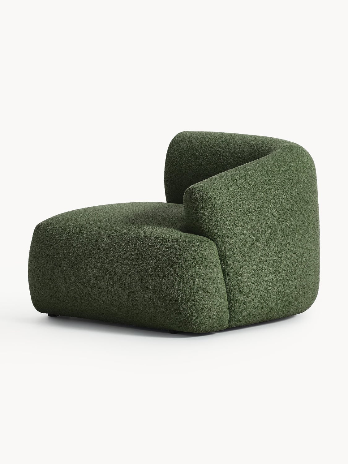 Sofia Bouclé Corner Module — Anthracite
