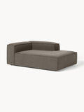 Lennon Ottoman Corner Module in Bouclé — Dark Grey