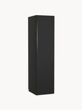 Leon Modular Hinged-Door Wardrobe, 50 cm Width, in various sizes — Charcoal