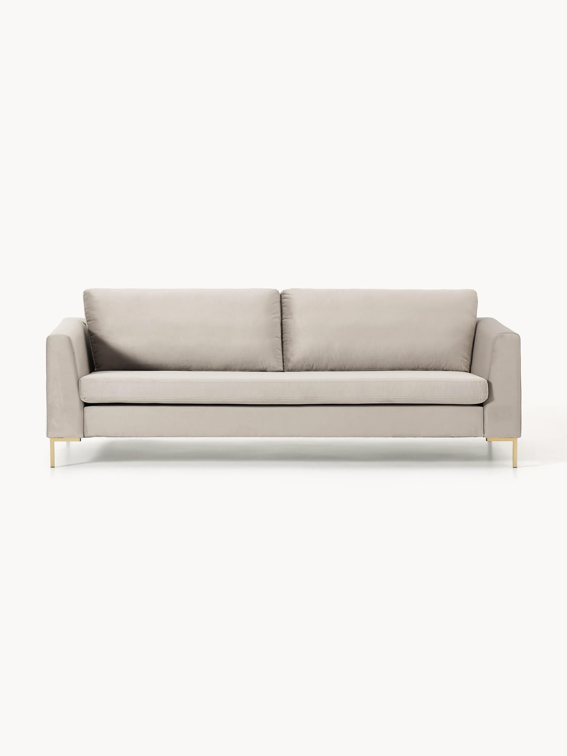 Luna Velvet-Sofa, 3-seater