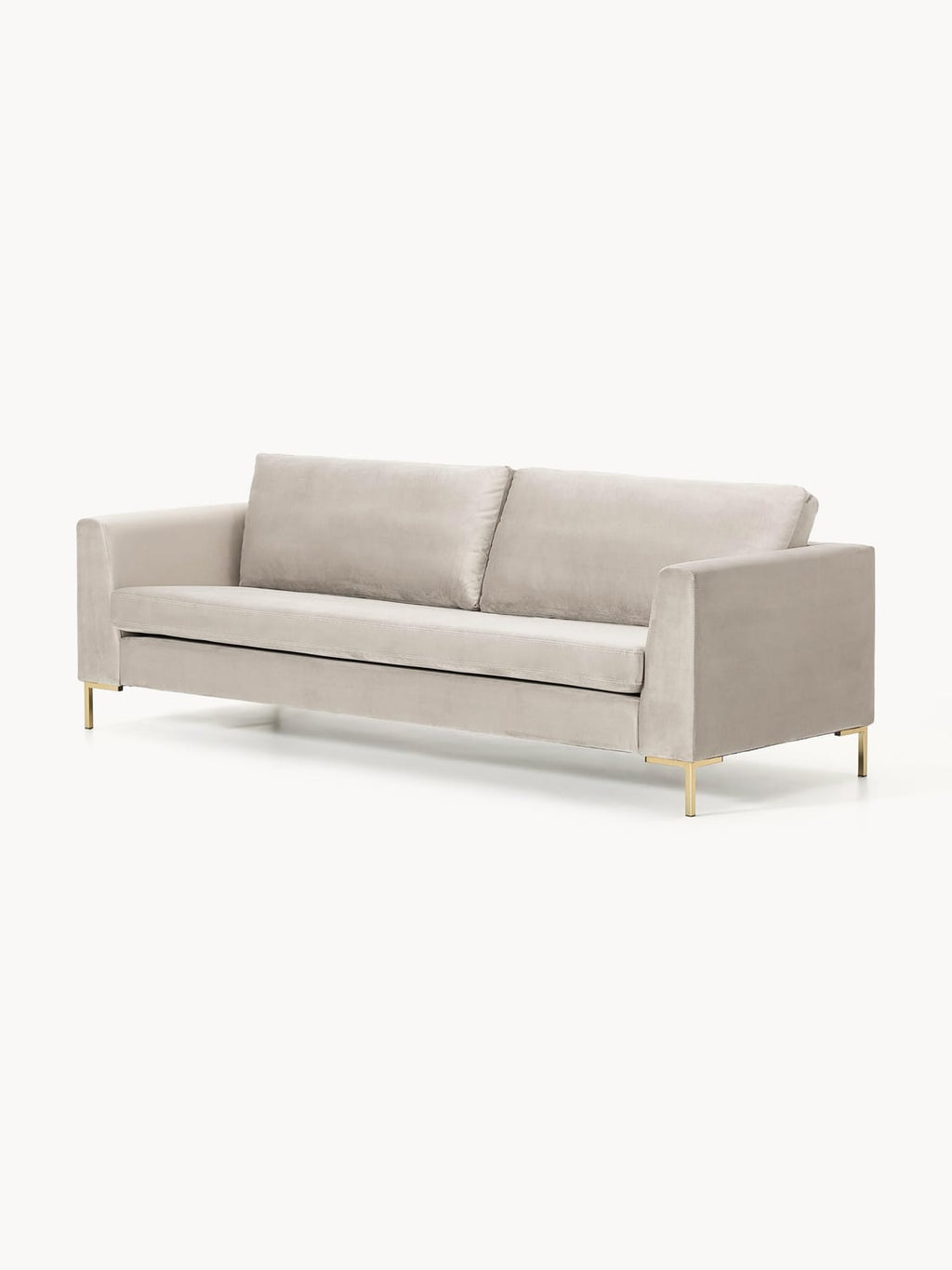 Luna Velvet-Sofa, 3-seater