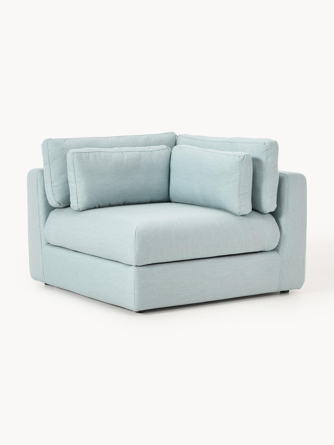 Rabea Garden Corner Module — Pearl Grey