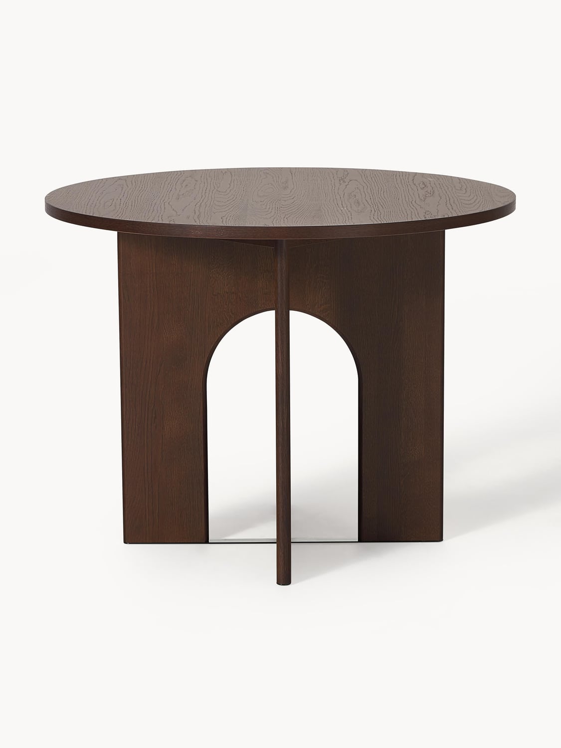 Apollo Round Dining Table, in various sizes — Brown