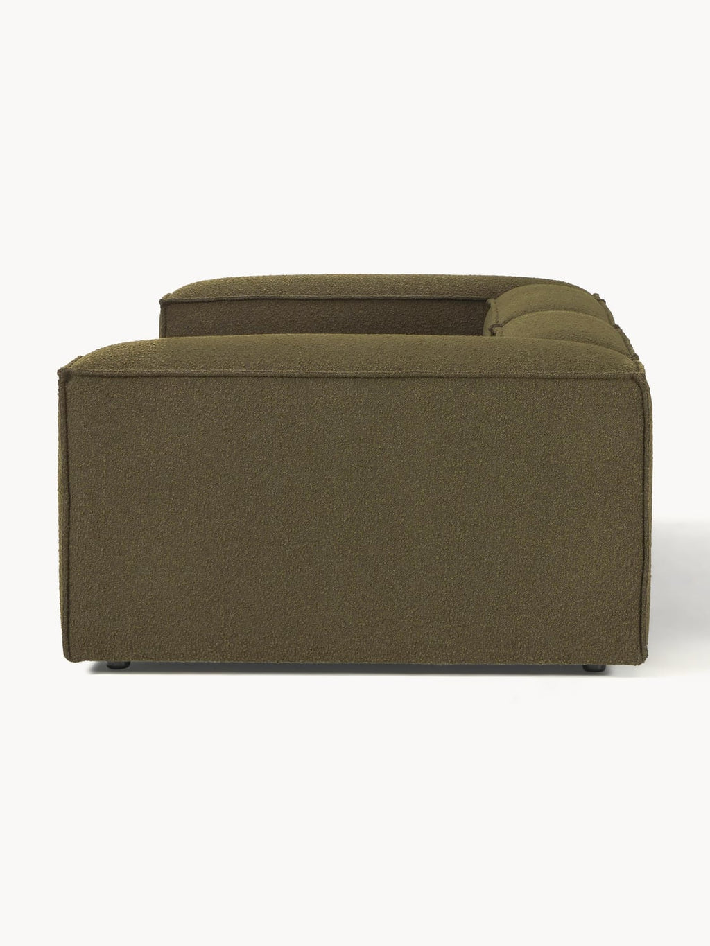 Lennon Modular Sofa (3-seater) in Bouclé — Brown