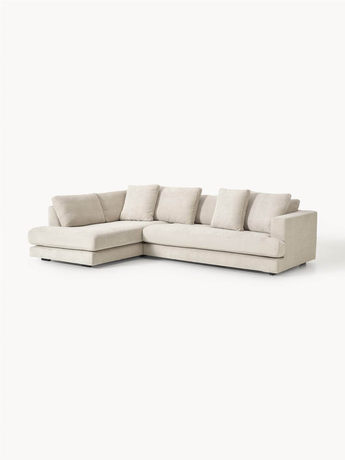 Tribeca Corner Sofa — Light Grey