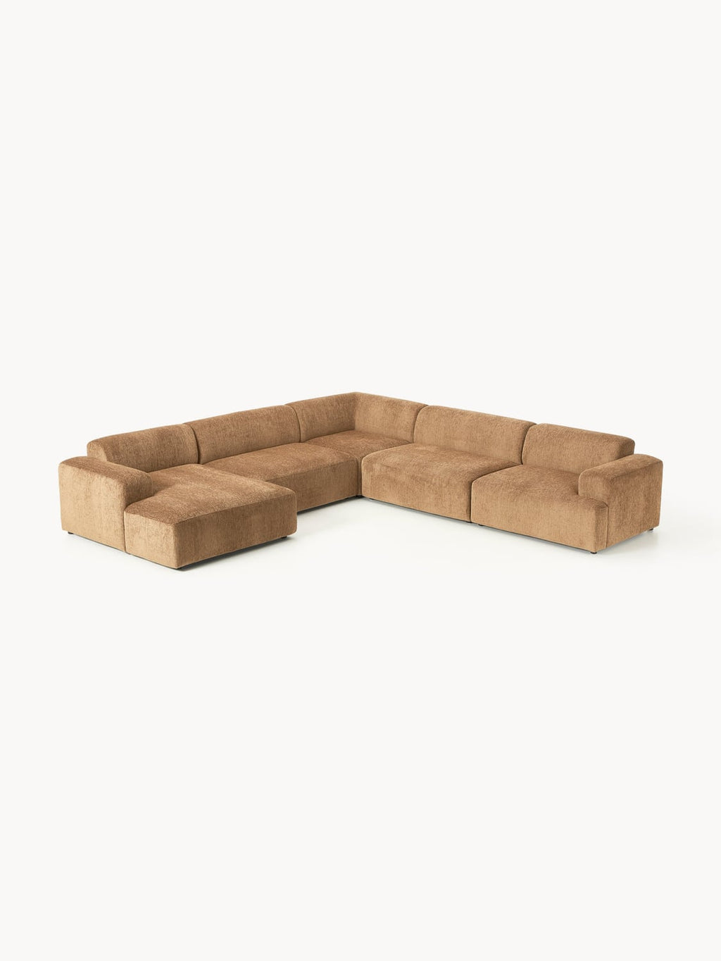 Melva XL Corner Sofa — Camel