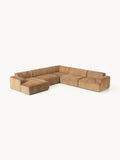 Melva XL Corner Sofa — Camel