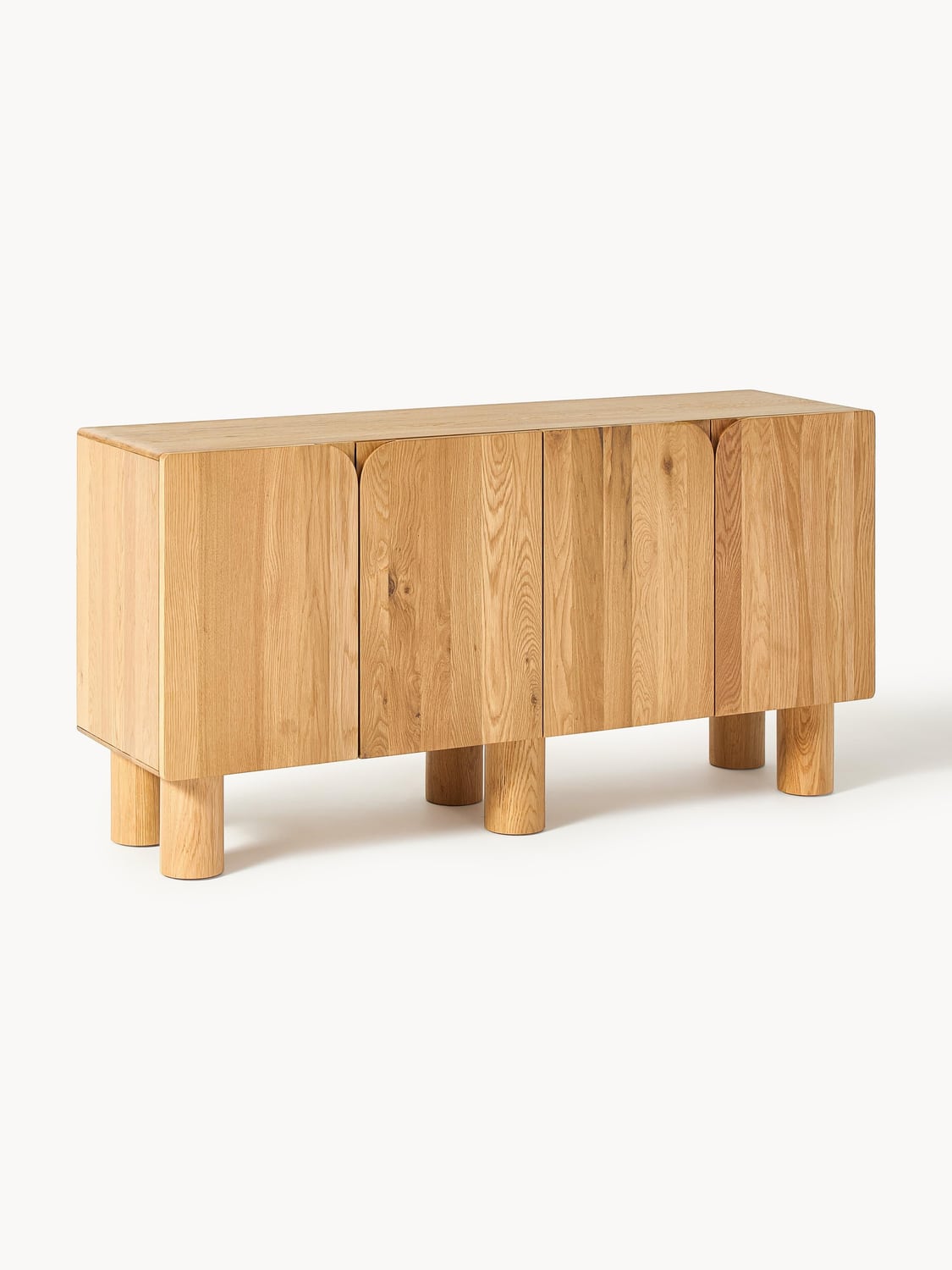 Cadi Sideboard in Oak — Yellow