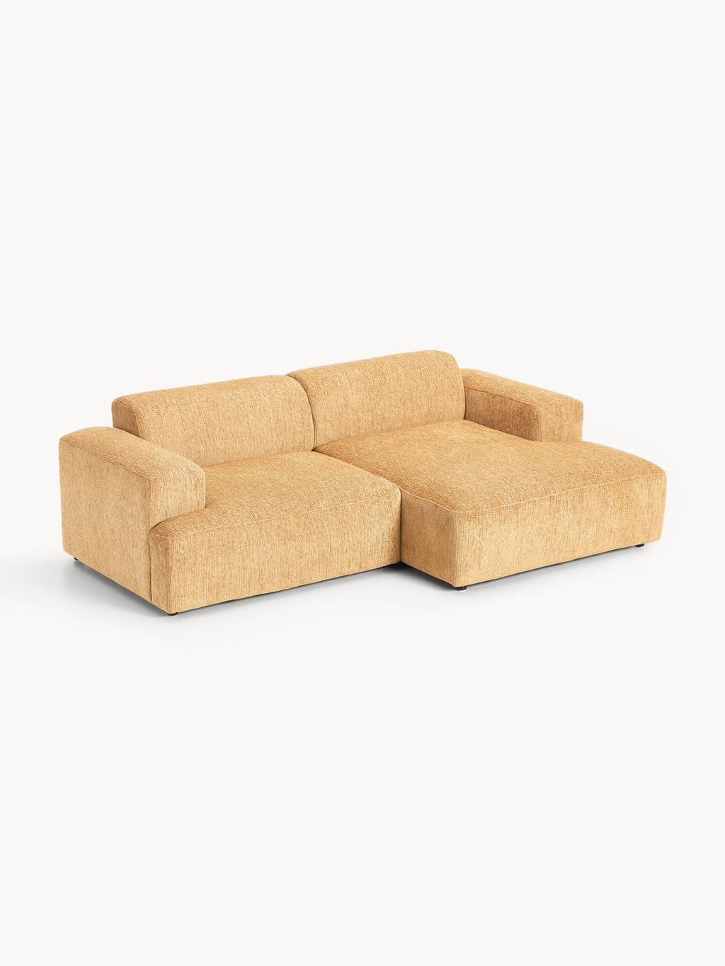 Melva Corner Sofa (3-seater) — Yellow