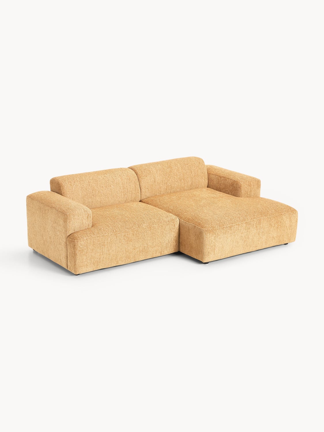 Melva Corner Sofa (3-seater) — Yellow