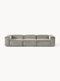 Lennon Modular Sofa (4-seater) in Corduroy — Warm Grey