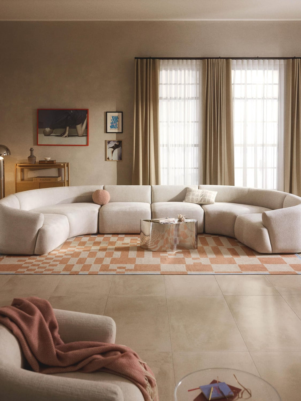 Sofia Modular XL Sofa — Ivory