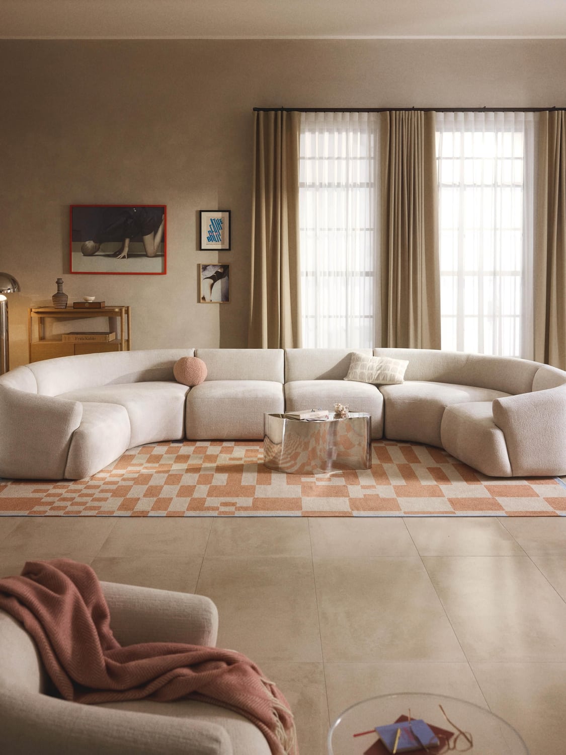 Sofia Modular XL Sofa — Ivory
