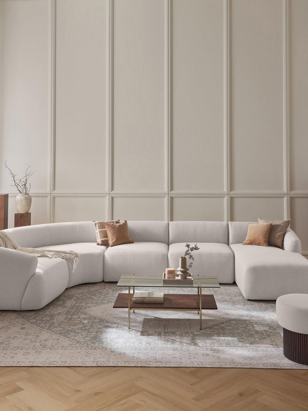 Sofia Modular XL Sofa — Cream