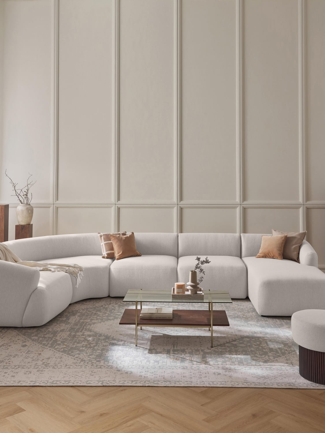 Sofia Modular XL Sofa — Cream