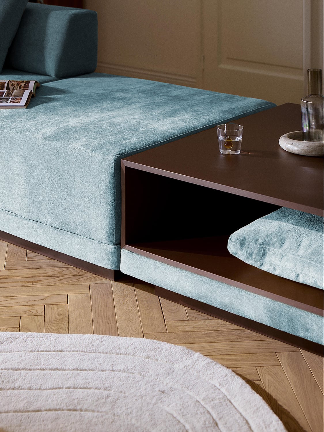 Colin Coffee Table — Dark Grey