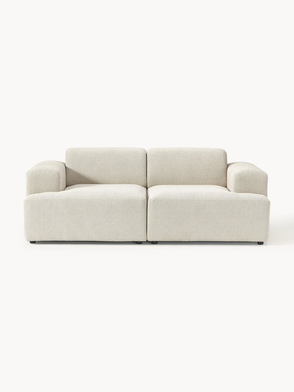 Melva Sofa (2-seater) — Light Grey