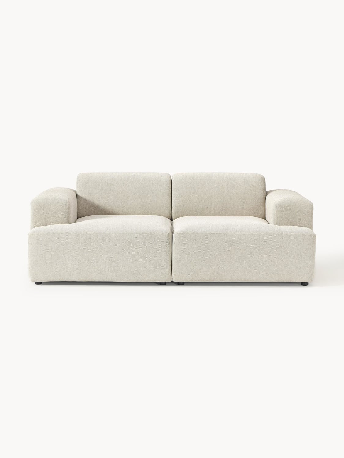 Melva Sofa (2-seater) — Light Grey