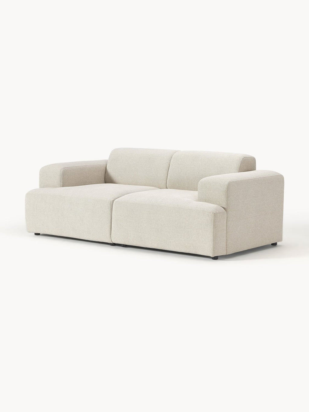 Melva Sofa (2-seater) — Light Grey