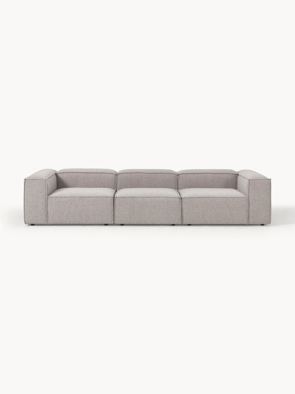 Lennon Modular Sofa (4-seater) in Bouclé — Lilac