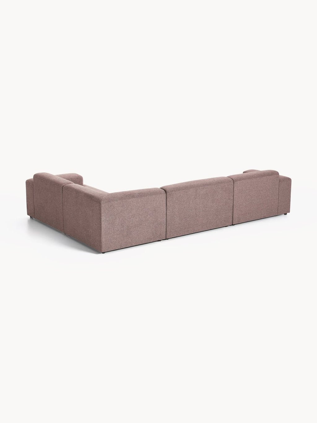 Melva Large Corner Sofa (4-seater) — Taupe