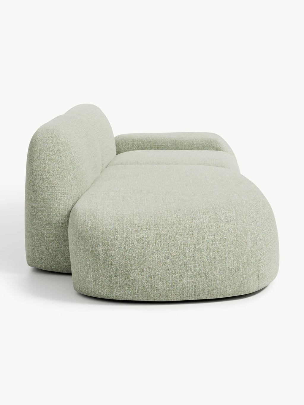 Wolke Modular Bouclé-Chaise (3-seater) — Oatmeal
