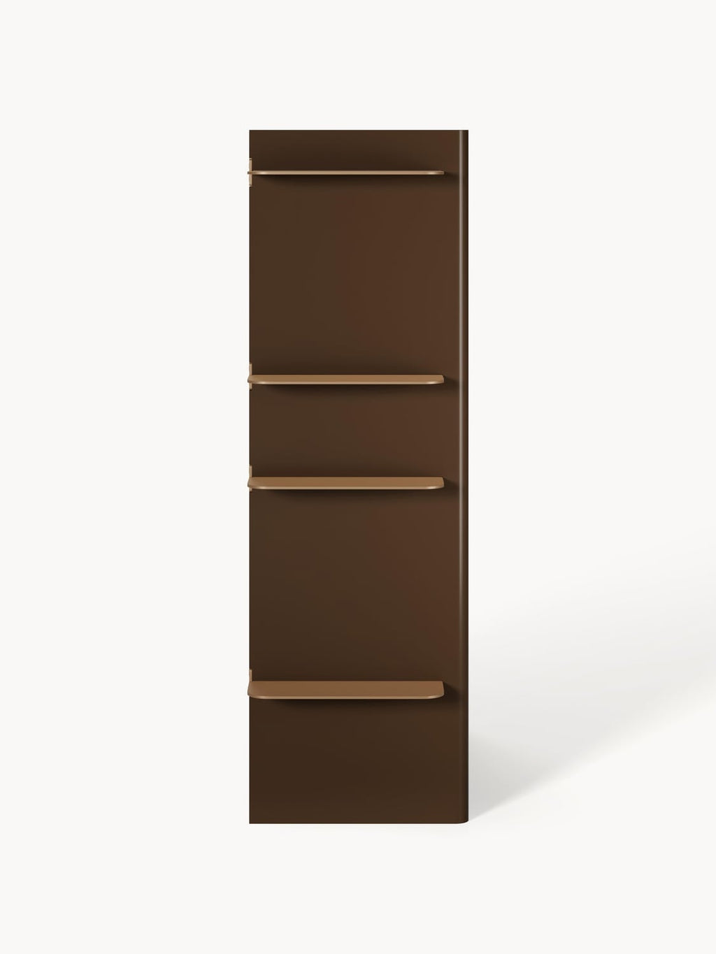 Rami Shelving Unit with Metal Elements — Slate Grey