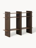 Rami Shelving Unit with Metal Elements — Graphite Grey