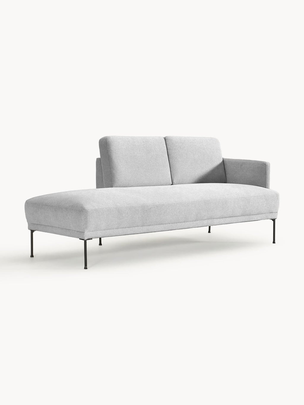 Fluente Ottoman — Light Grey