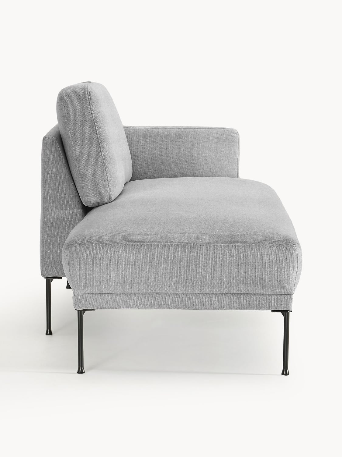 Fluente Ottoman — Light Grey